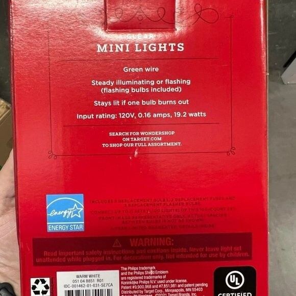 4 Boxes mini lights Clear bulb 100 count Green Wire string indoor outdoor NEW - Picture 2 of 4